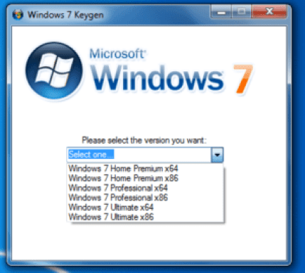 Gold Windows 7 Serial Key